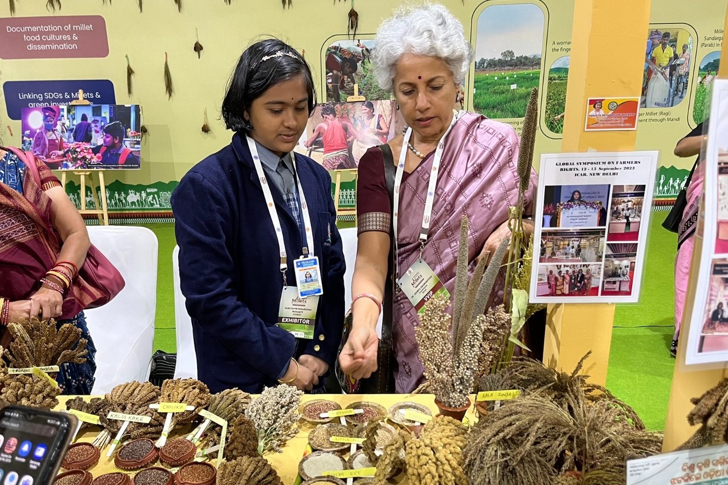 MSSRF participates at the Odisha International Convention on Millets