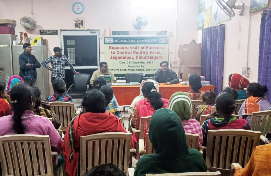 Empowering and exposing Odisha farmers to livelihood options