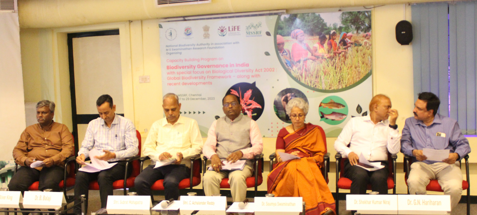 MSSRF and NBA collaborate on capacity strengthening initiatives