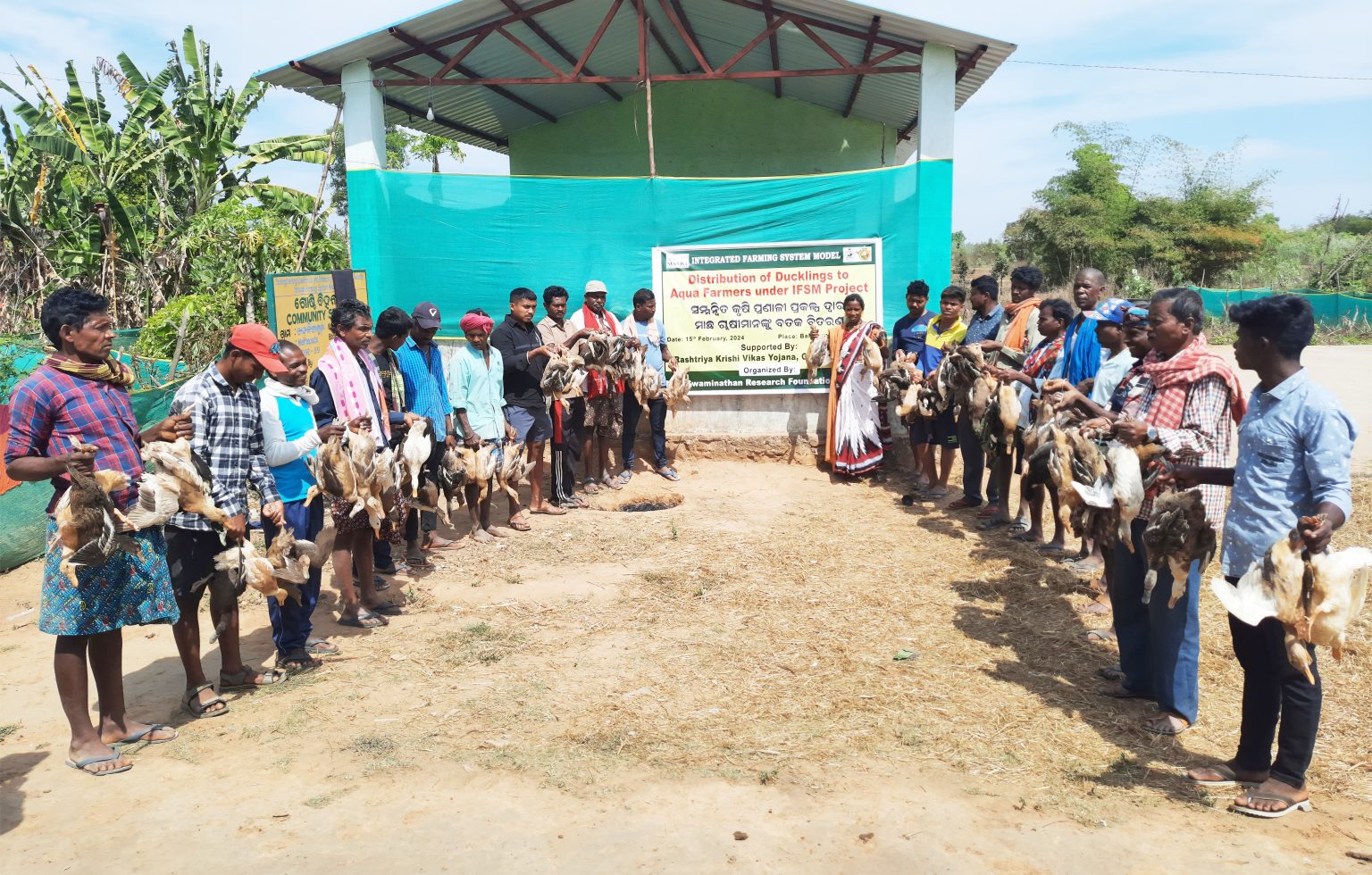 Duckery Support offered to Aquaculture Farmers