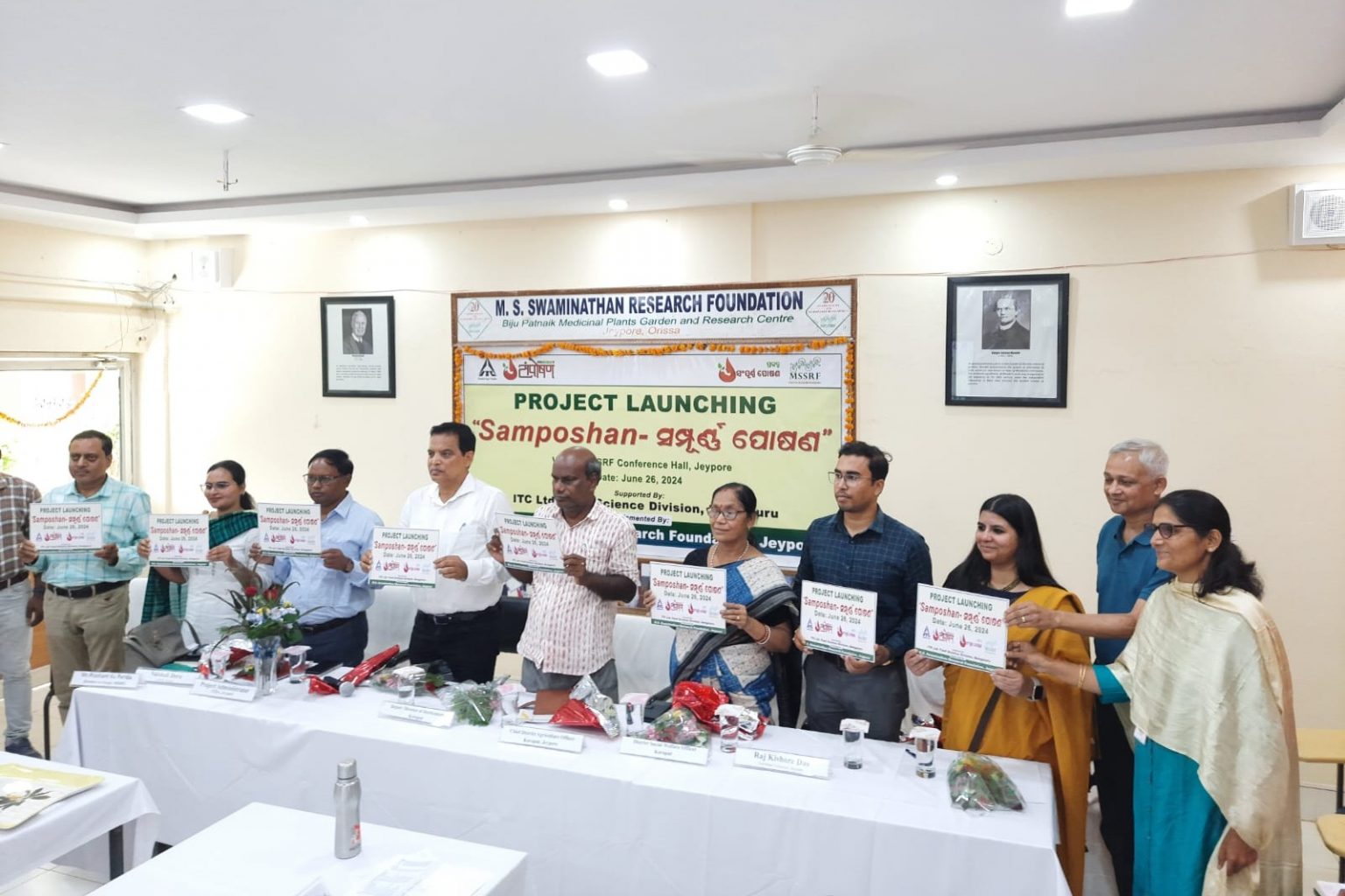 MSSRF launches CSR Project “Samposhan” in collaboration with ITC Limited, Food Business Division