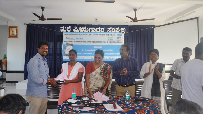 MSSRF’s Fisher Friend Mobile Application now in Karnataka