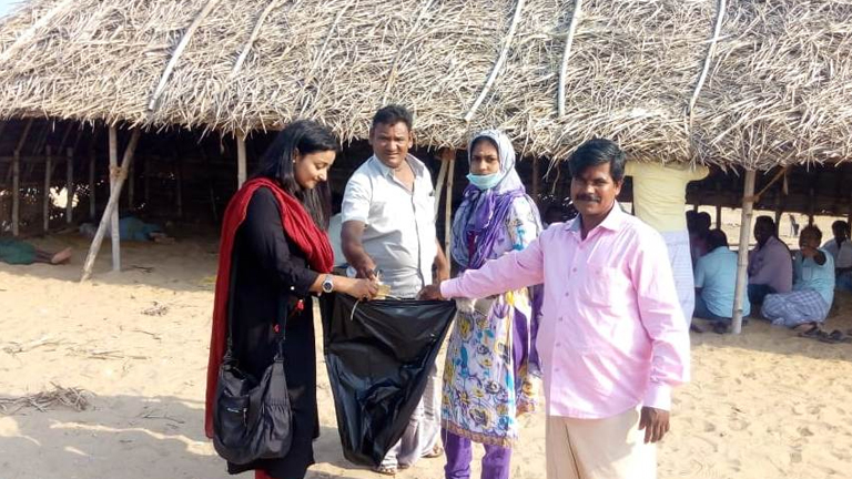 MSSRF’s Fish for all Centre celebrates International Coastal Cleanup Day