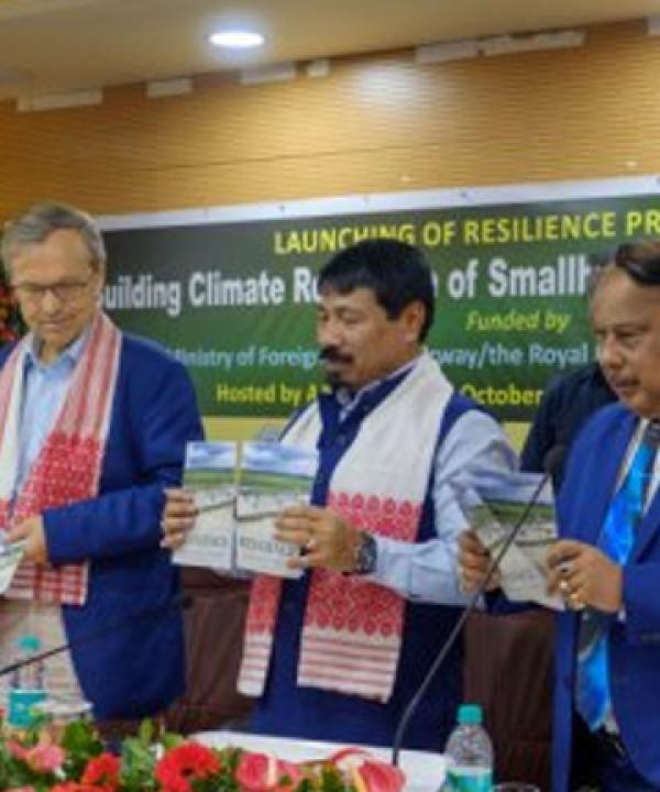 Launch of RESILIENCE project at Assam Agriculture University, Jorhat, Assam