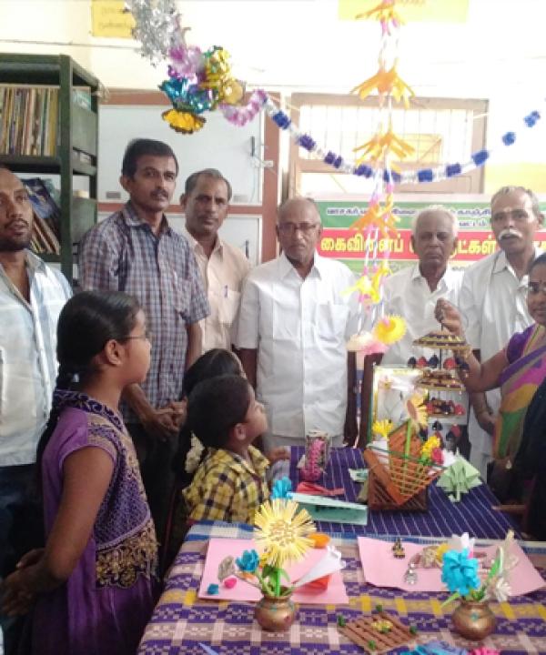 Lifelong Knowledge Learning Centres in Kanjikovil Panchayat discovers potential NASA’s young scientist