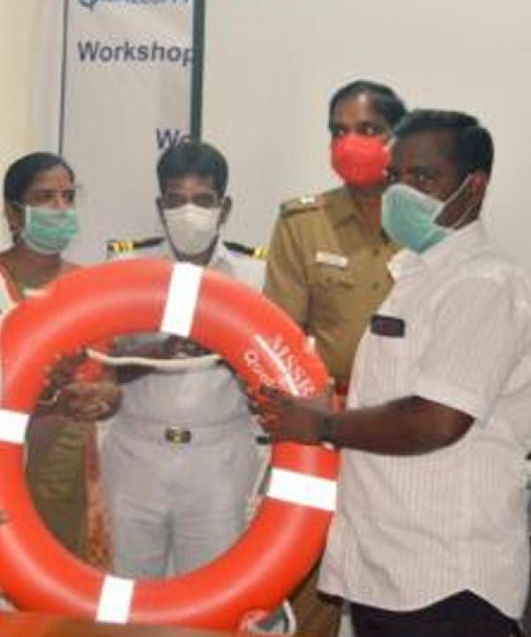 Tools, technology and entitlements: sea safety is theme of World Fisheries Day at Poompuhar