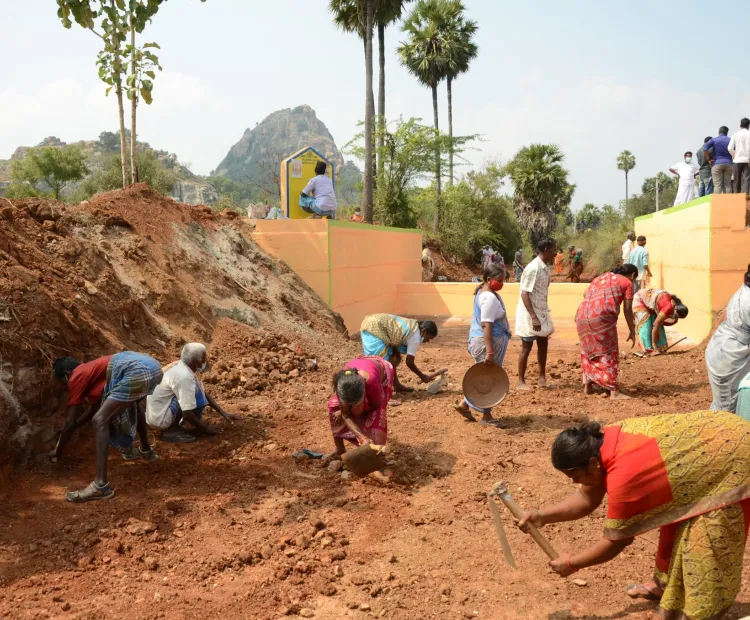 GIS-based Gram Panchayat plan