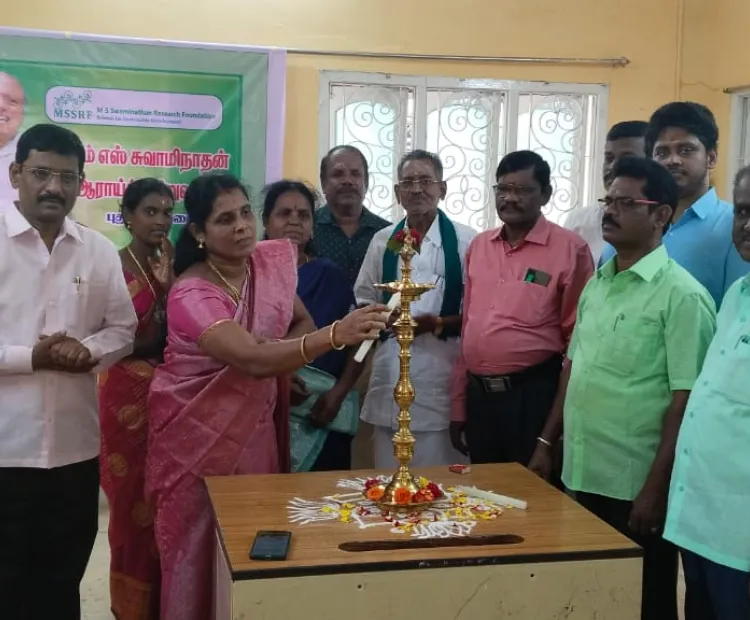 MSSRF shifts to new office in Pudukkottai