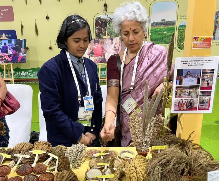 MSSRF participates at the Odisha International Convention on Millets