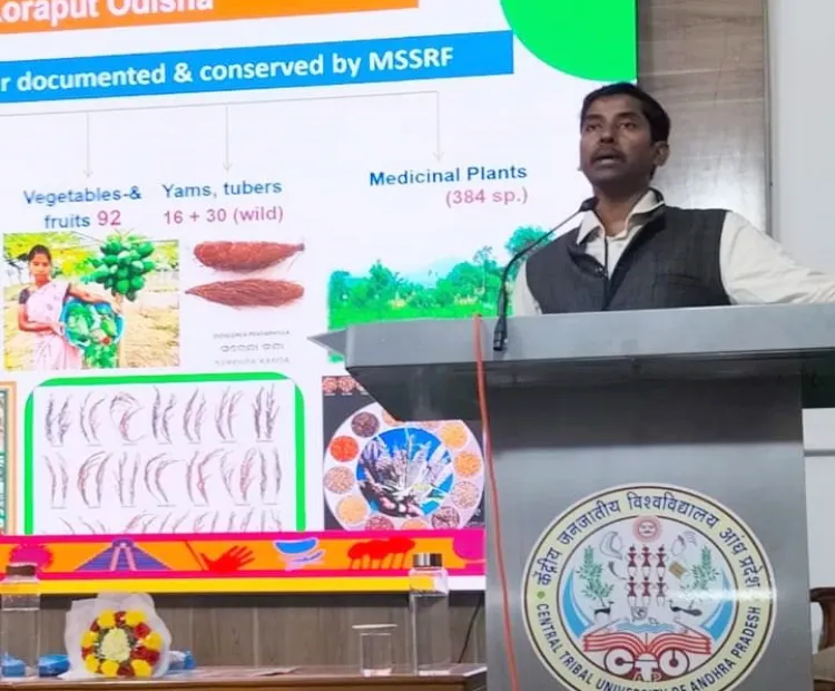 MSSRF scientist presents on biodiversity at national seminars