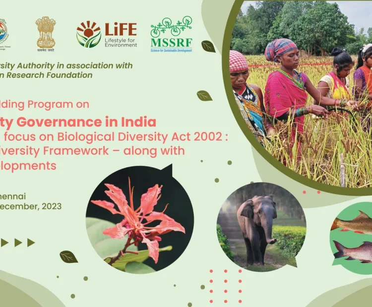 Capacity Building Programme on Biodiversity Governance in India with special focus to Indian Biological Diversity Act 2002