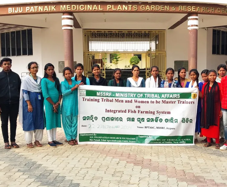 Tribal Youth become Master Trainers