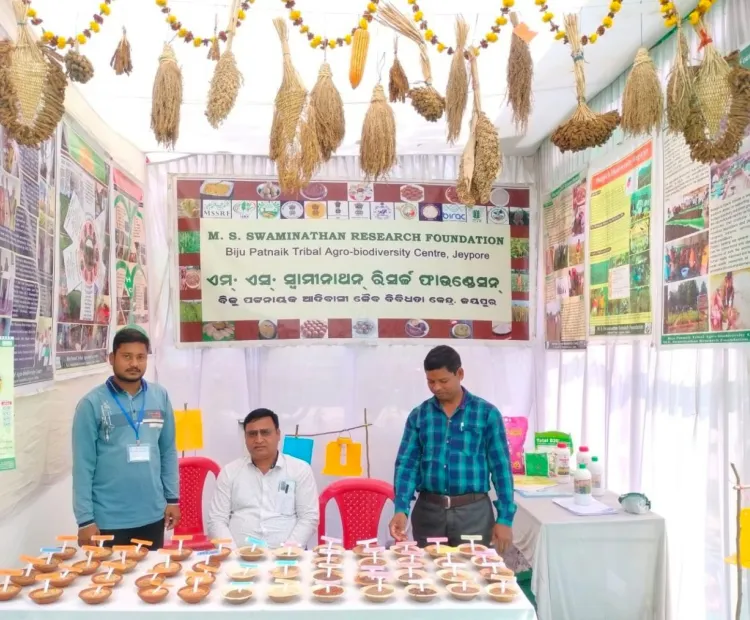 MSSRF Biju Patnaik Tribal Agro-Biodiversity Centre participated in Krushimela