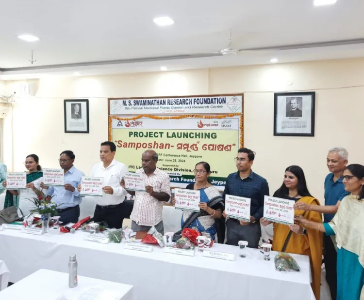 MSSRF launches CSR Project “Samposhan” in collaboration with ITC Limited, Food Business Division