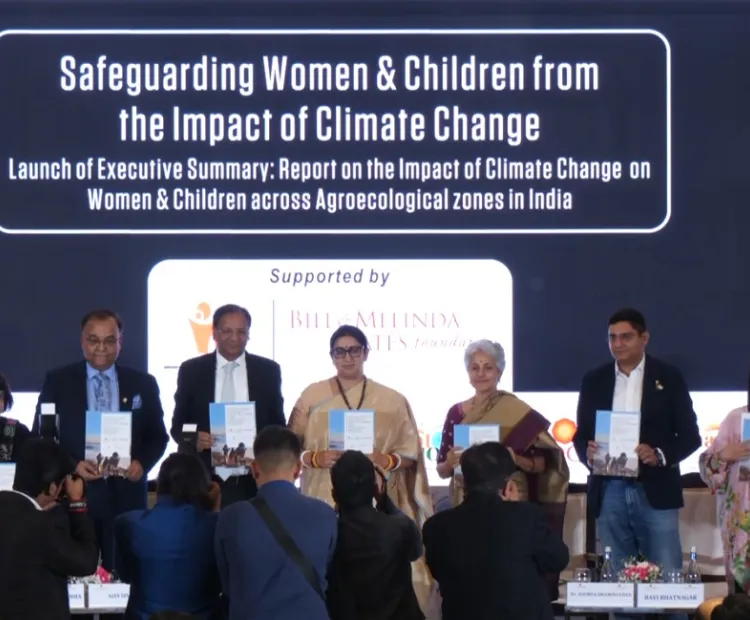 Safeguarding Women & Children from the Impact of Climate Change