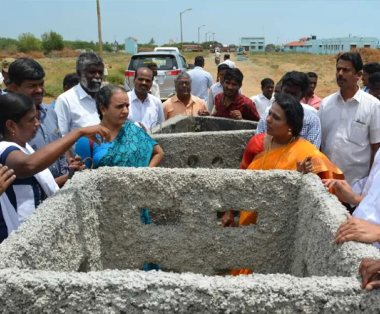Artificial coral reefs to enhance fish resources in Karaikal Coast