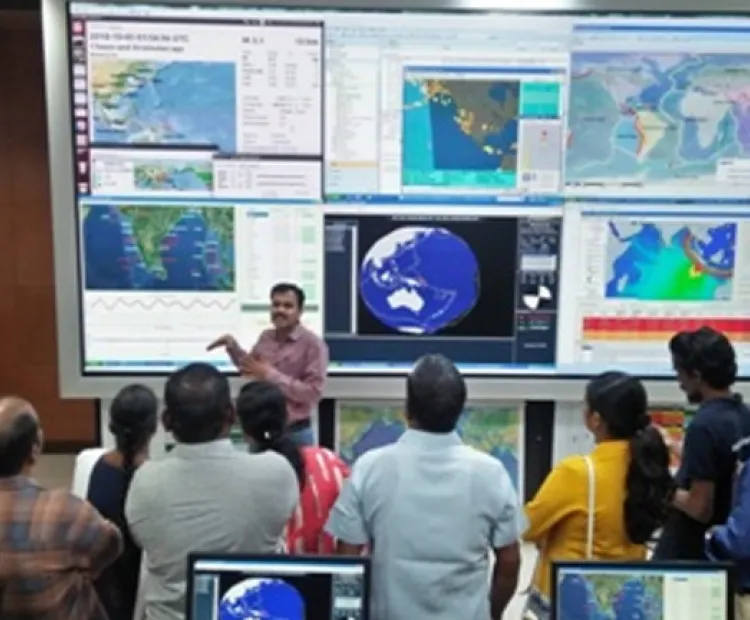 MSSRF scientists attend workshop on marine fishery and ocean state advisory services at INCOIS