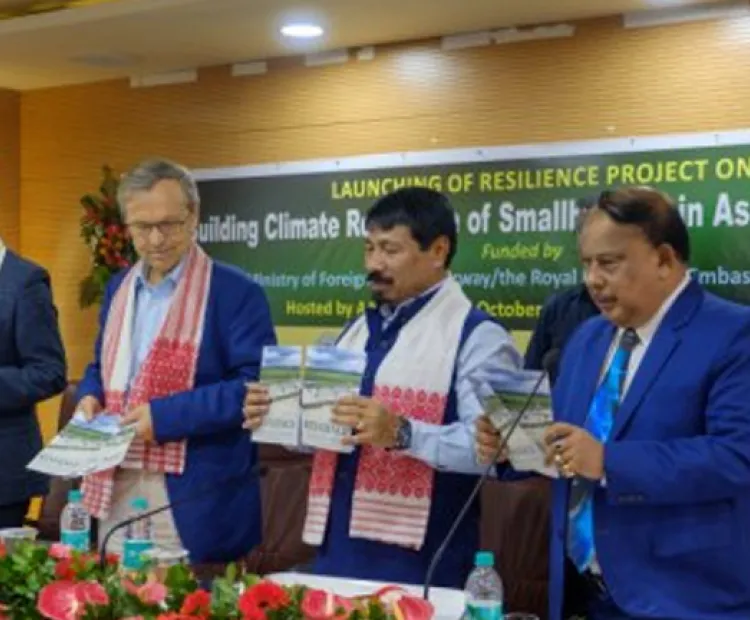 Launch of RESILIENCE project at Assam Agriculture University, Jorhat, Assam