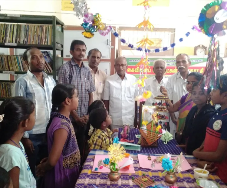 Lifelong Knowledge Learning Centres in Kanjikovil Panchayat discovers potential NASA’s young scientist
